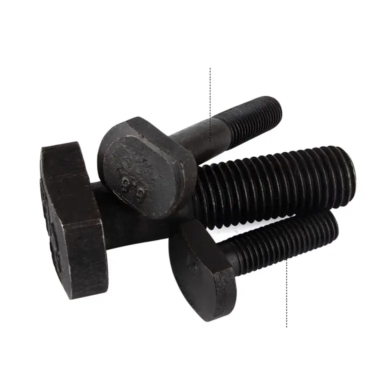 Kulstofstål t-bolt/t hovedbolt