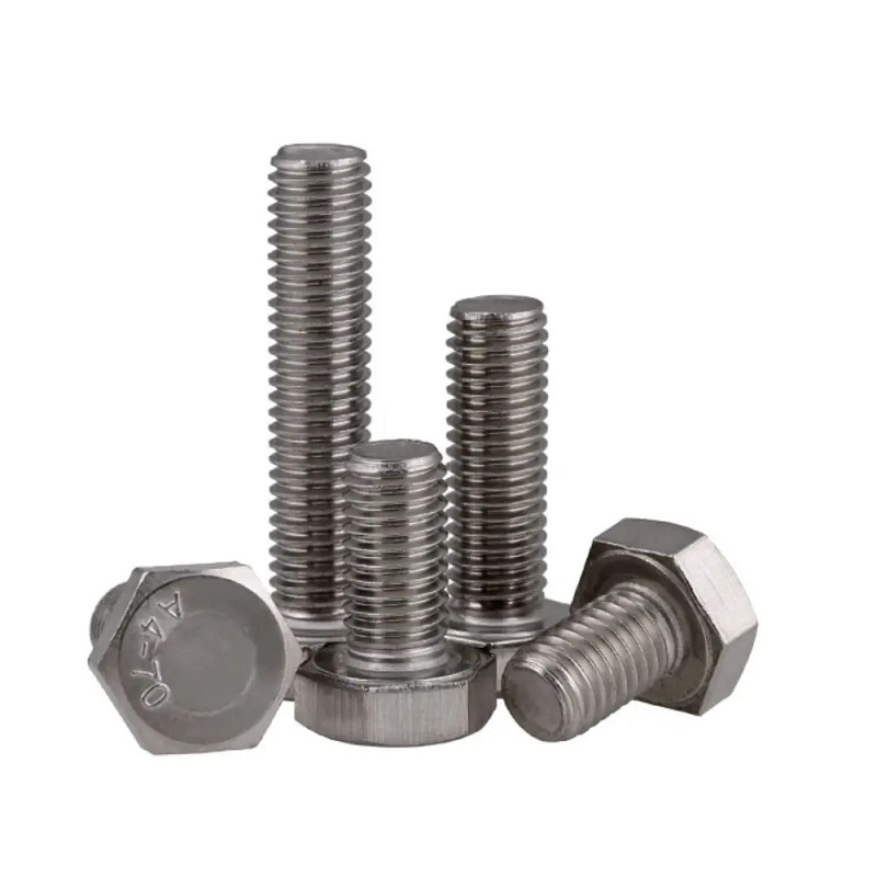 China High Quality Grade 8.8 10.9 12.9 Hexagonal Bolt And Nut Din 933 Hex Head Bolt